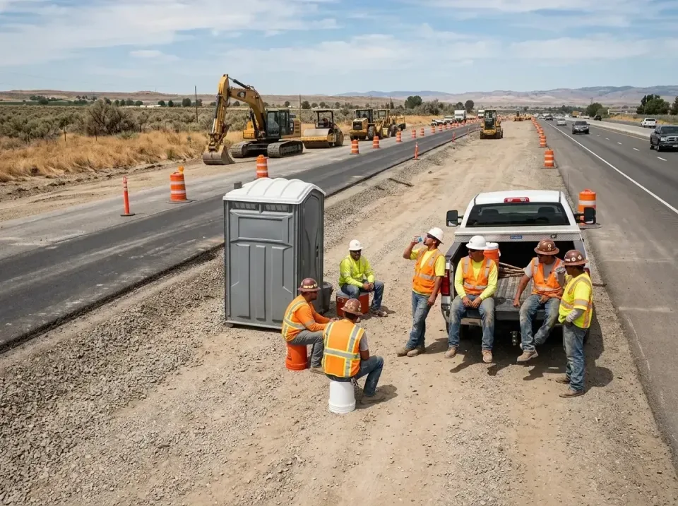 highway-road-construction-crew-007 — frequently asked questions, Porta Potty and Restroom Rentals in Kingman, AZ